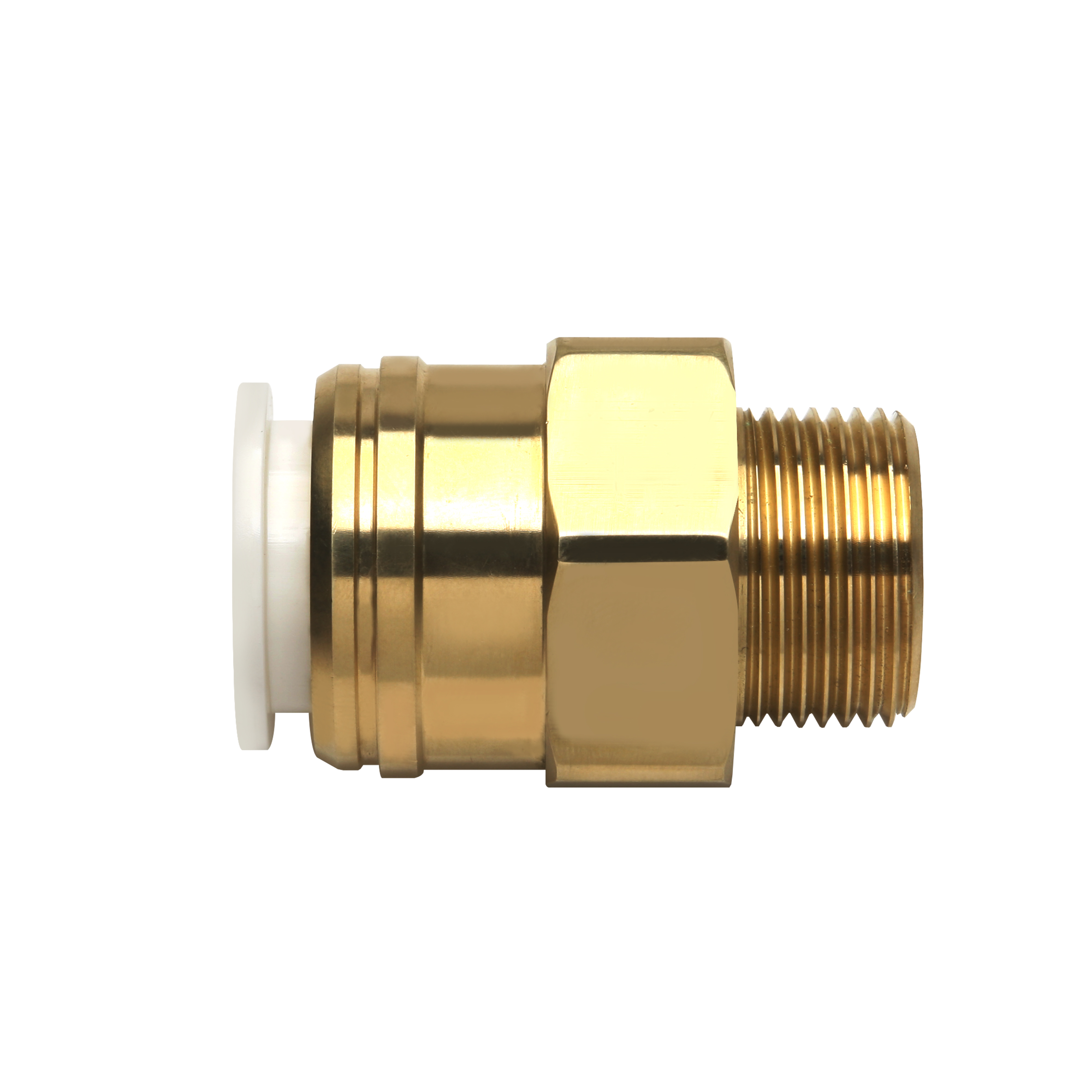 Brass Male Connector Fluidconnections.co.uk